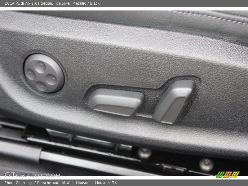 Ice Silver Metallic / Black 2014 Audi A6 2.0T Sedan