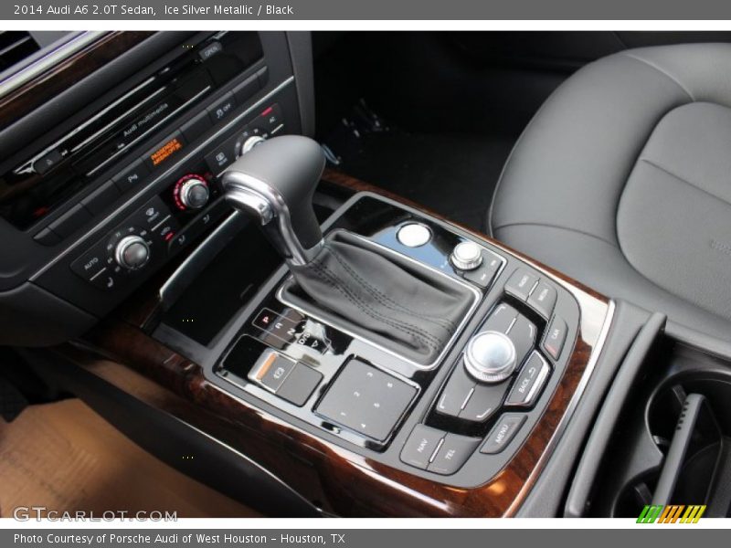 Ice Silver Metallic / Black 2014 Audi A6 2.0T Sedan