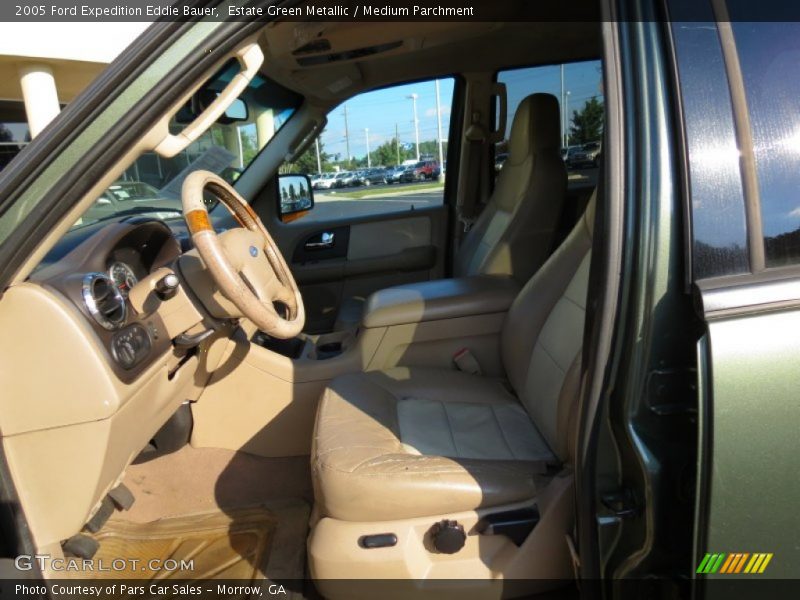 Estate Green Metallic / Medium Parchment 2005 Ford Expedition Eddie Bauer
