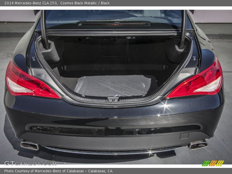  2014 CLA 250 Trunk