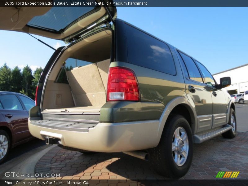 Estate Green Metallic / Medium Parchment 2005 Ford Expedition Eddie Bauer