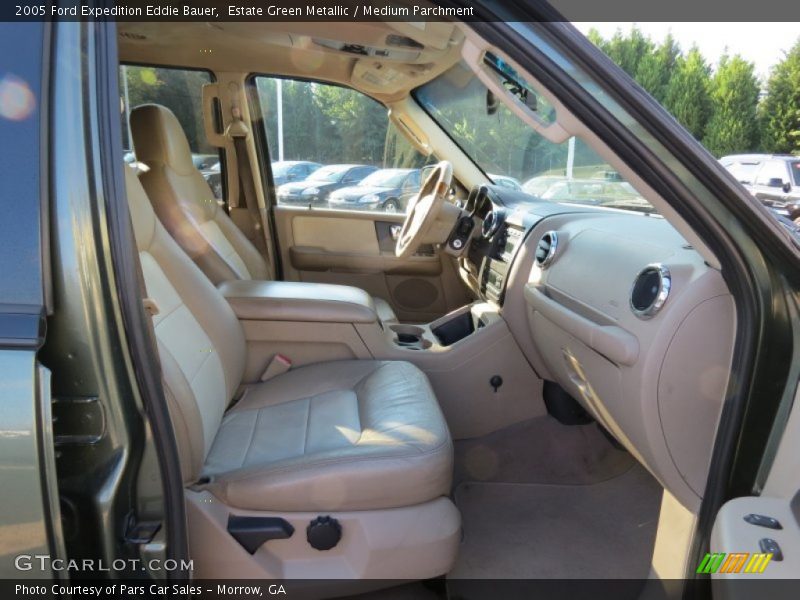 Estate Green Metallic / Medium Parchment 2005 Ford Expedition Eddie Bauer