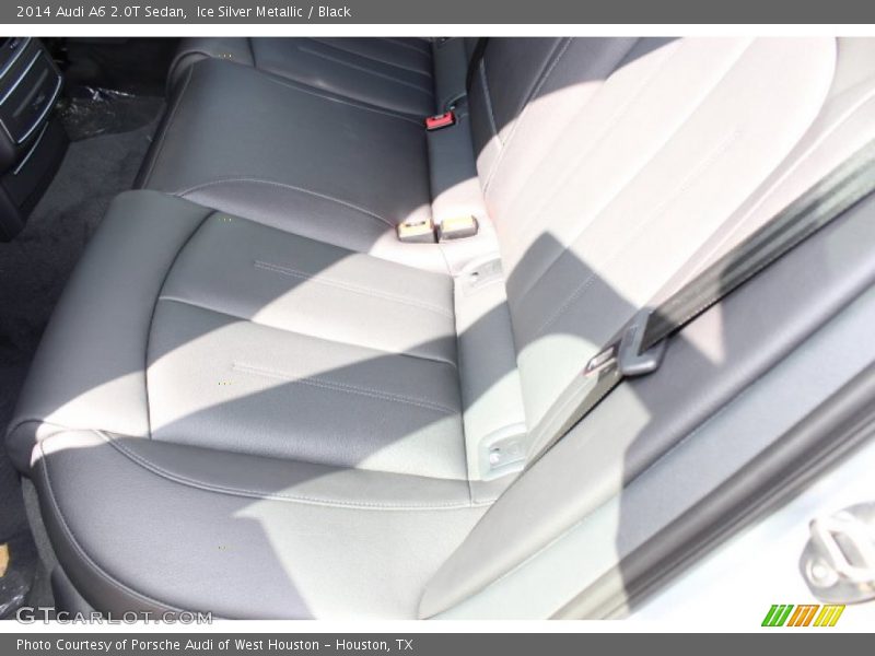 Ice Silver Metallic / Black 2014 Audi A6 2.0T Sedan