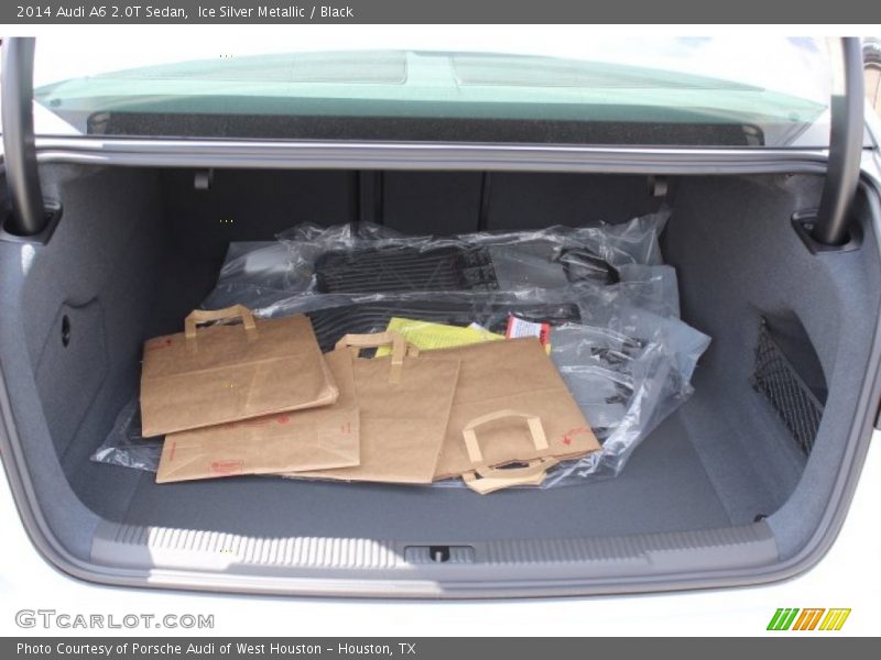 Ice Silver Metallic / Black 2014 Audi A6 2.0T Sedan