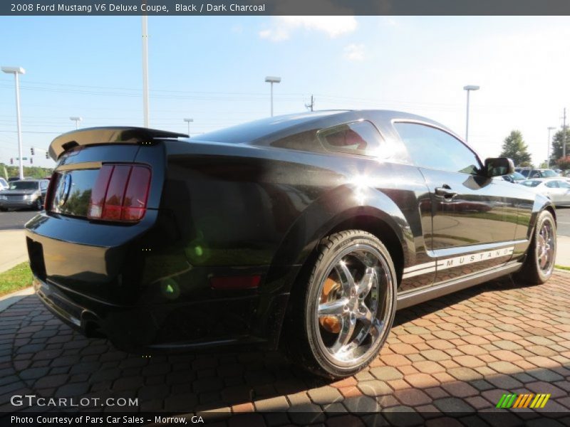 Black / Dark Charcoal 2008 Ford Mustang V6 Deluxe Coupe