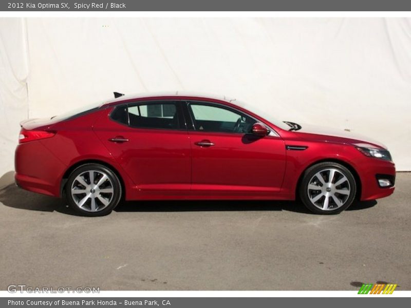  2012 Optima SX Spicy Red