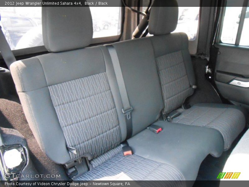 Black / Black 2012 Jeep Wrangler Unlimited Sahara 4x4