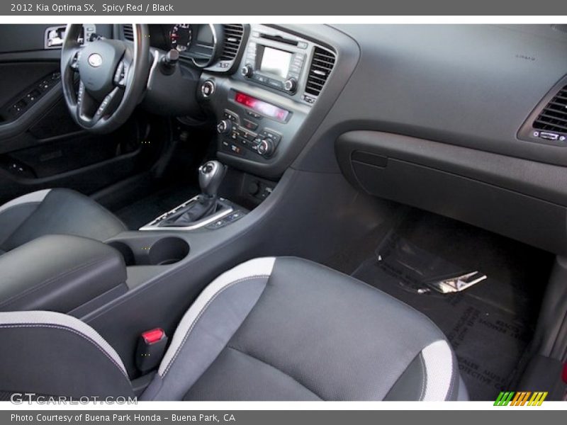 Spicy Red / Black 2012 Kia Optima SX