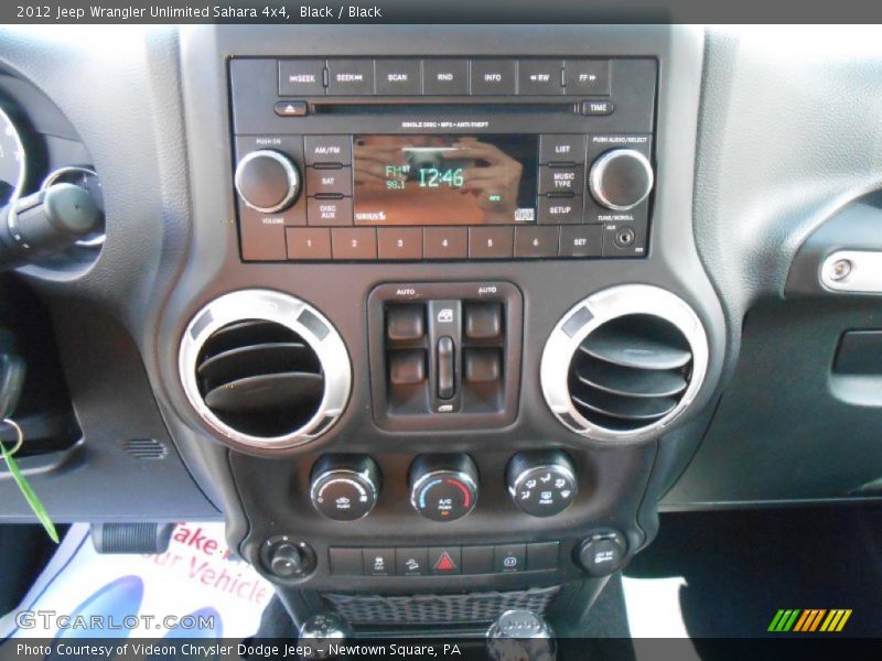 Black / Black 2012 Jeep Wrangler Unlimited Sahara 4x4