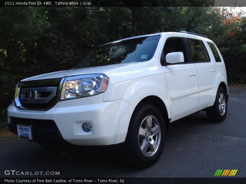 Taffeta White / Gray 2011 Honda Pilot EX 4WD