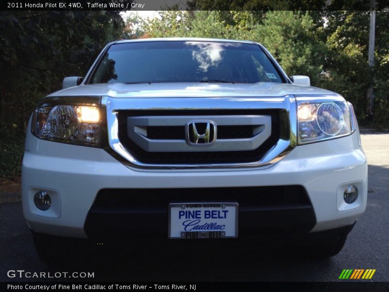 Taffeta White / Gray 2011 Honda Pilot EX 4WD