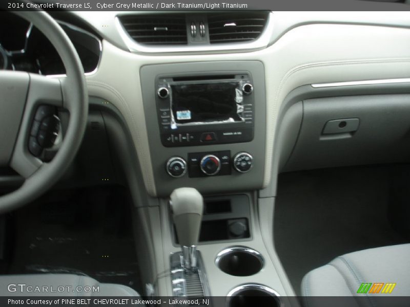 Cyber Grey Metallic / Dark Titanium/Light Titanium 2014 Chevrolet Traverse LS
