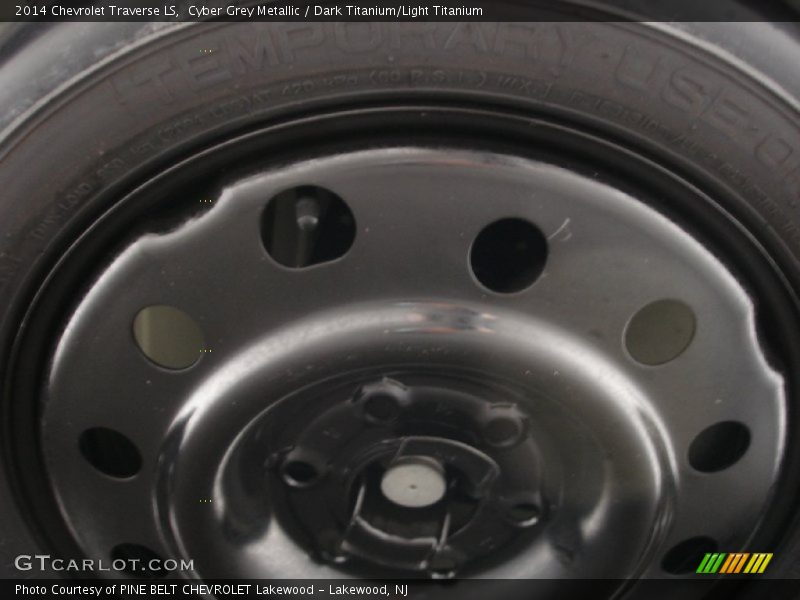 Cyber Grey Metallic / Dark Titanium/Light Titanium 2014 Chevrolet Traverse LS