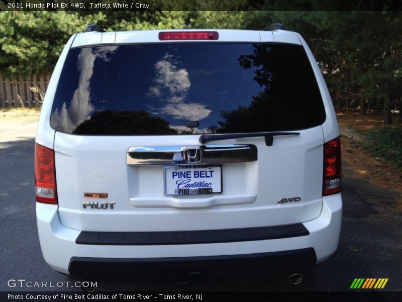 Taffeta White / Gray 2011 Honda Pilot EX 4WD