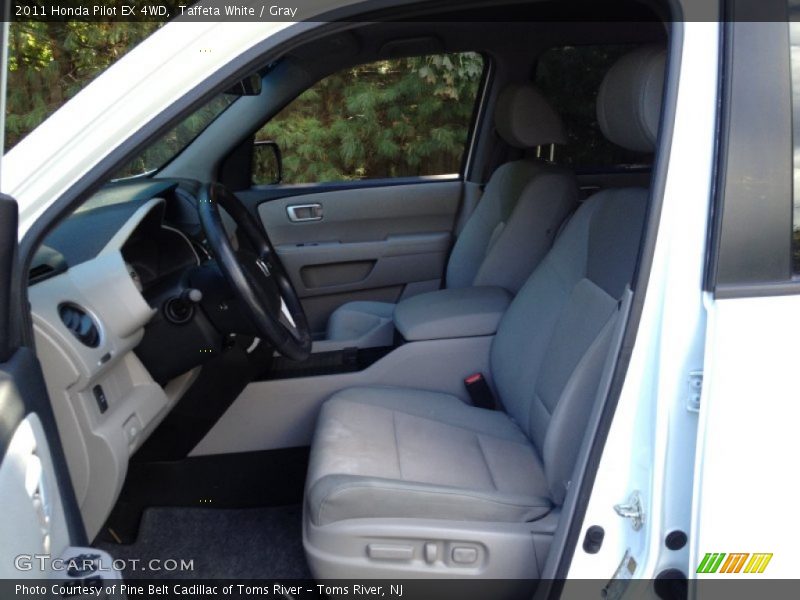 Taffeta White / Gray 2011 Honda Pilot EX 4WD