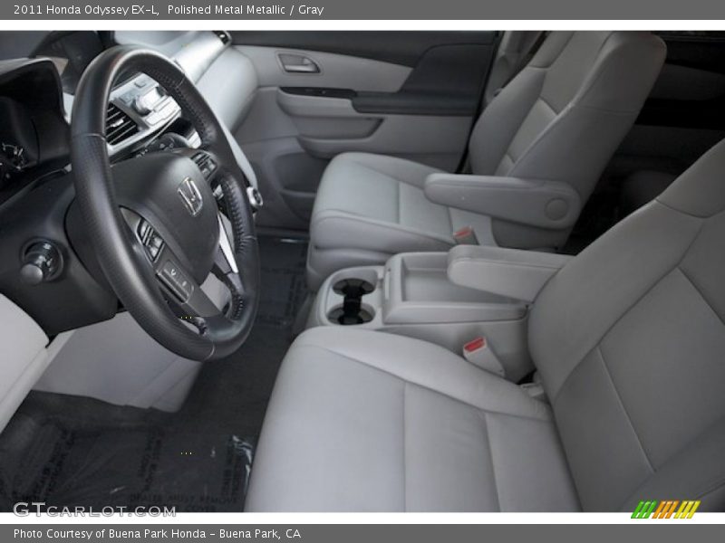 Polished Metal Metallic / Gray 2011 Honda Odyssey EX-L