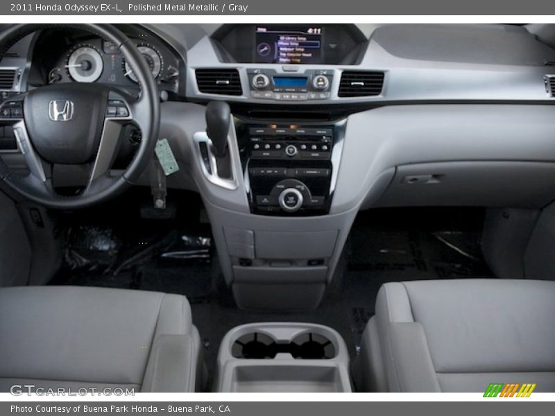 Polished Metal Metallic / Gray 2011 Honda Odyssey EX-L