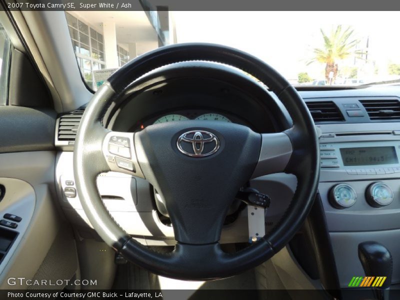 Super White / Ash 2007 Toyota Camry SE