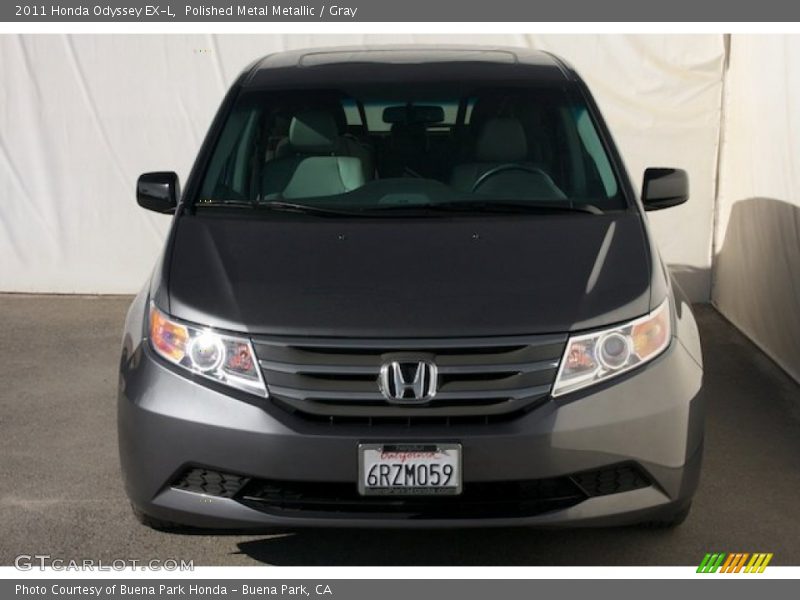 Polished Metal Metallic / Gray 2011 Honda Odyssey EX-L