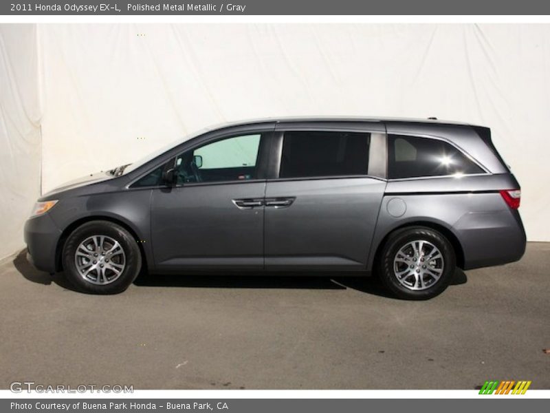 Polished Metal Metallic / Gray 2011 Honda Odyssey EX-L
