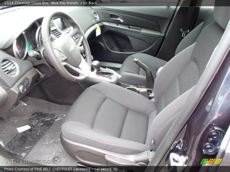 Front Seat of 2014 Cruze Eco