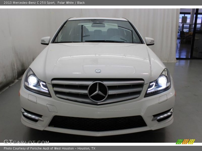 Polar White / Black 2013 Mercedes-Benz C 250 Sport