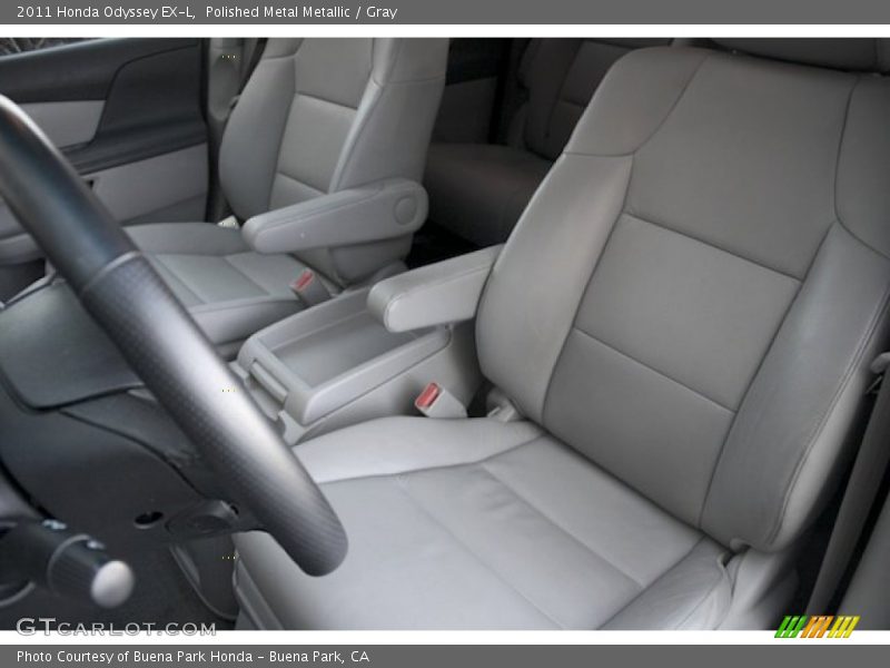 Polished Metal Metallic / Gray 2011 Honda Odyssey EX-L