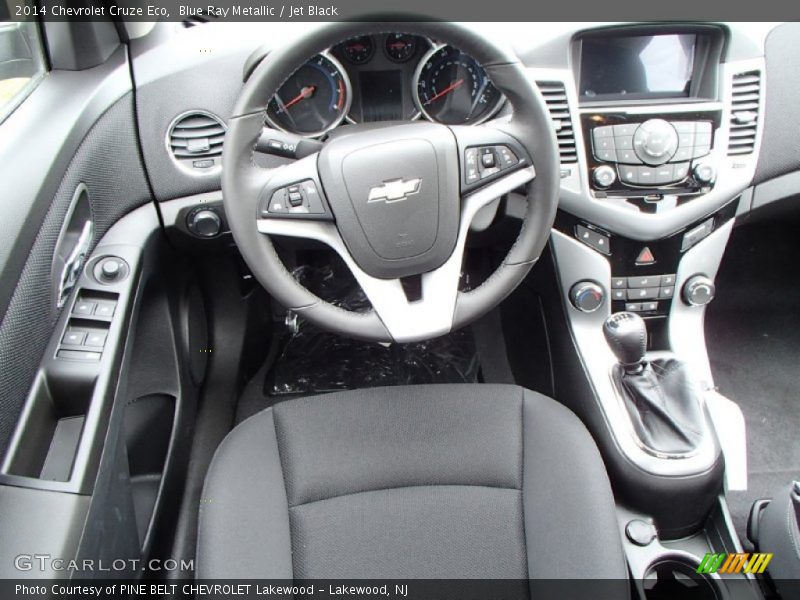 Blue Ray Metallic / Jet Black 2014 Chevrolet Cruze Eco