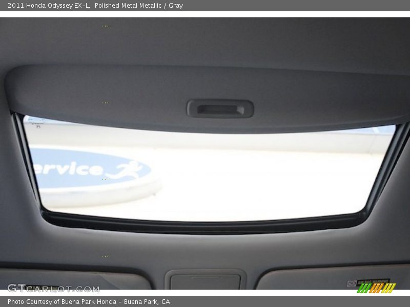 Polished Metal Metallic / Gray 2011 Honda Odyssey EX-L