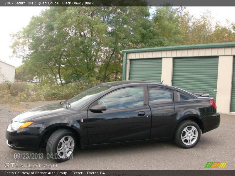 Black Onyx / Black 2007 Saturn ION 2 Quad Coupe