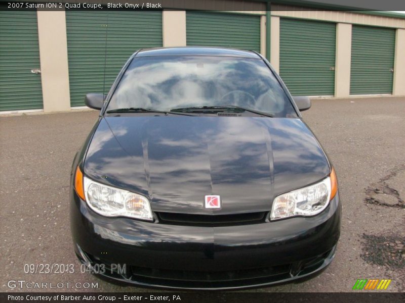 Black Onyx / Black 2007 Saturn ION 2 Quad Coupe