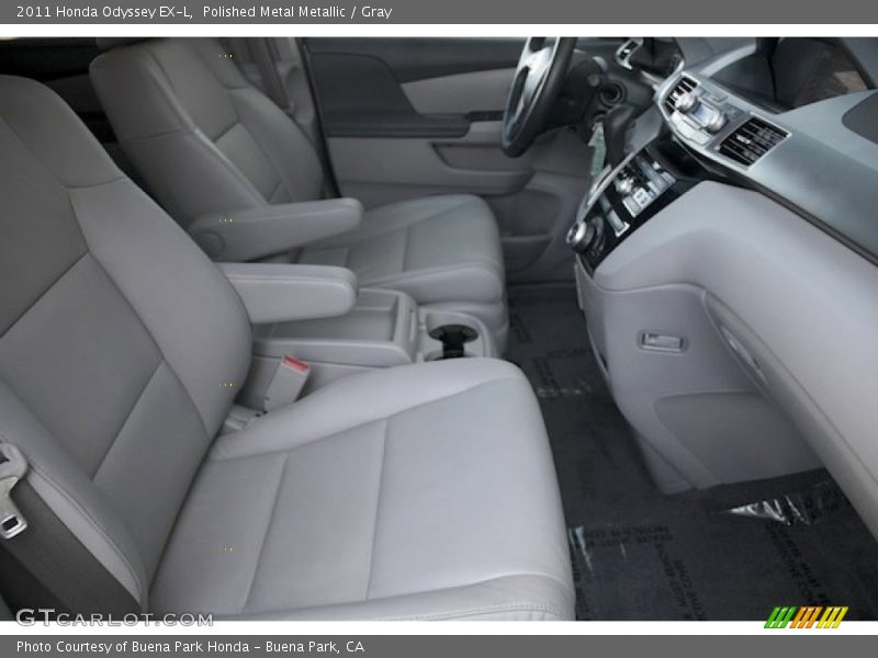 Polished Metal Metallic / Gray 2011 Honda Odyssey EX-L