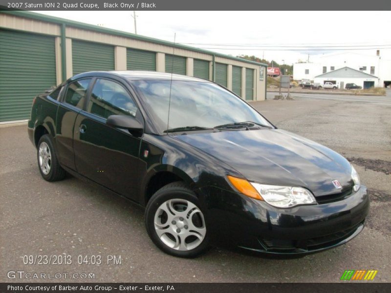 Black Onyx / Black 2007 Saturn ION 2 Quad Coupe