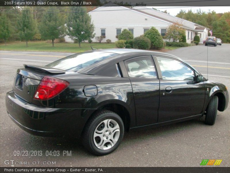 Black Onyx / Black 2007 Saturn ION 2 Quad Coupe