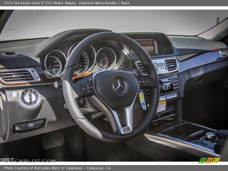 Diamond White Metallic / Black 2014 Mercedes-Benz E 350 4Matic Wagon