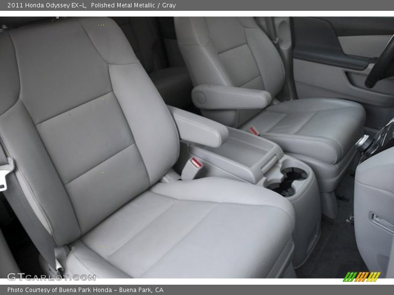 Polished Metal Metallic / Gray 2011 Honda Odyssey EX-L