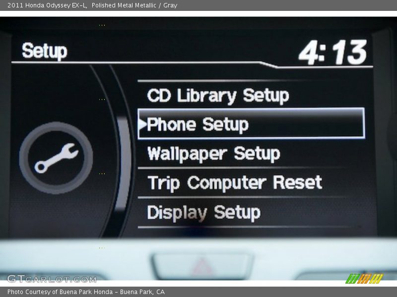 Polished Metal Metallic / Gray 2011 Honda Odyssey EX-L
