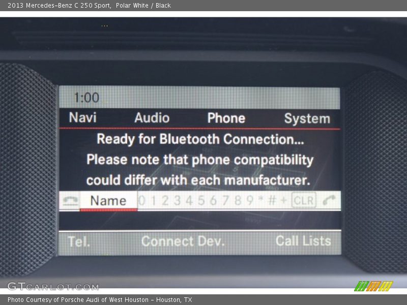 Polar White / Black 2013 Mercedes-Benz C 250 Sport
