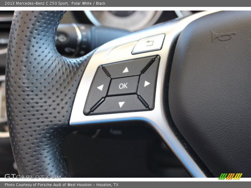 Polar White / Black 2013 Mercedes-Benz C 250 Sport