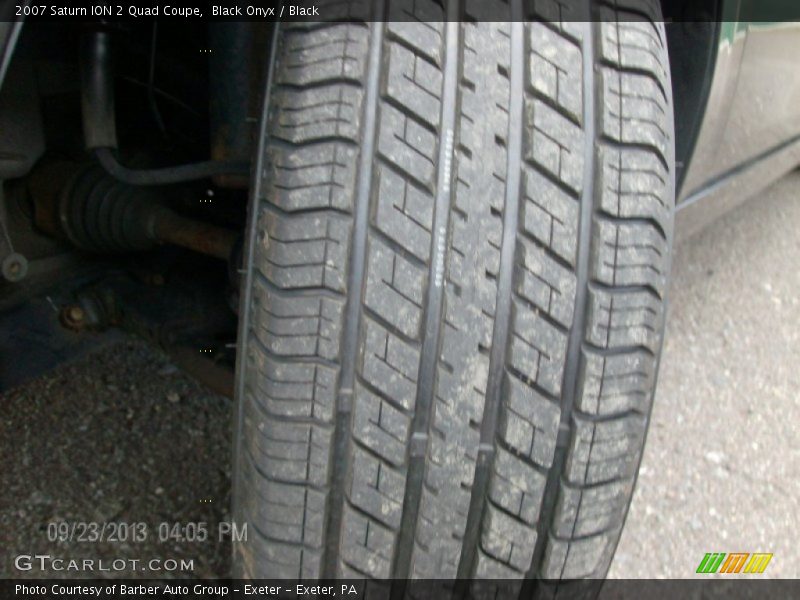 Black Onyx / Black 2007 Saturn ION 2 Quad Coupe