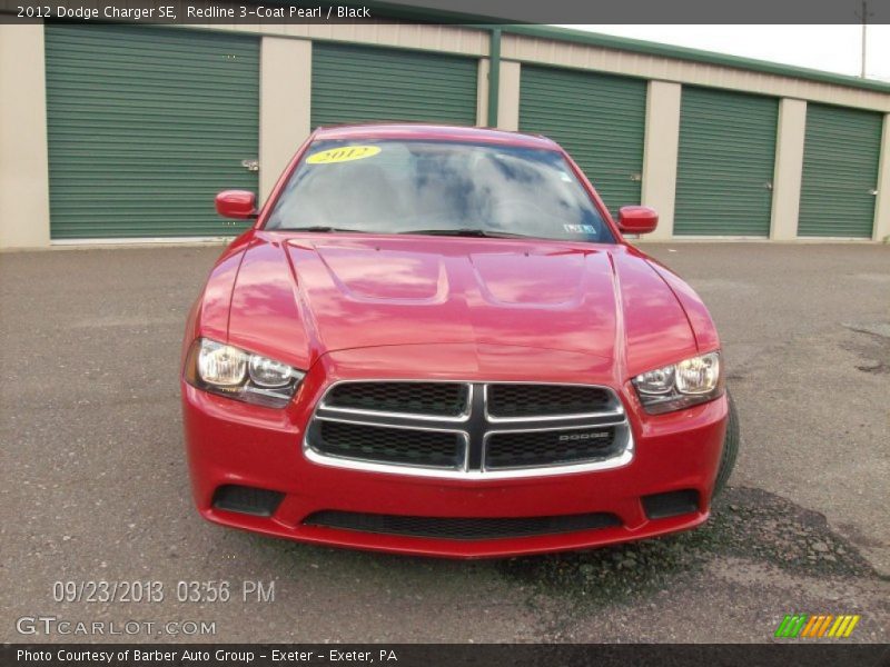 Redline 3-Coat Pearl / Black 2012 Dodge Charger SE