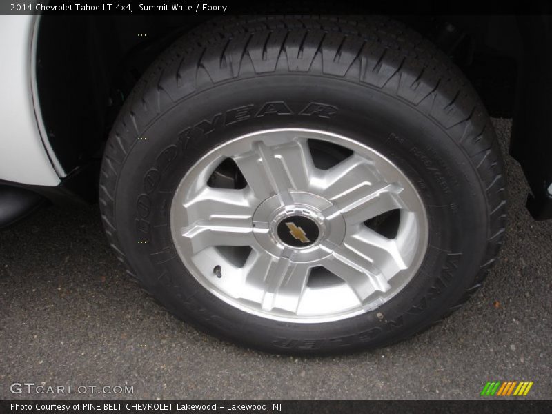 Summit White / Ebony 2014 Chevrolet Tahoe LT 4x4