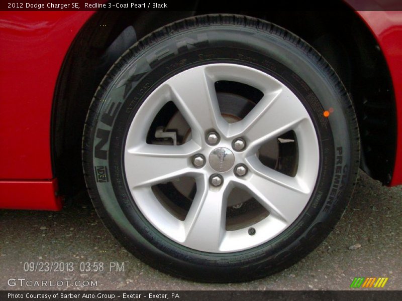 Redline 3-Coat Pearl / Black 2012 Dodge Charger SE