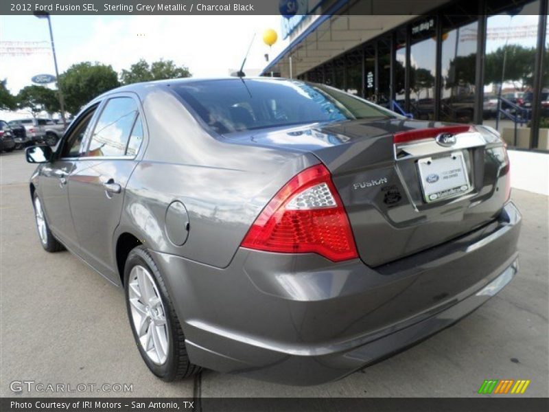 Sterling Grey Metallic / Charcoal Black 2012 Ford Fusion SEL