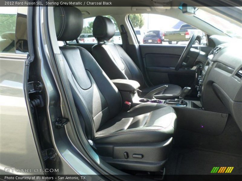 Sterling Grey Metallic / Charcoal Black 2012 Ford Fusion SEL