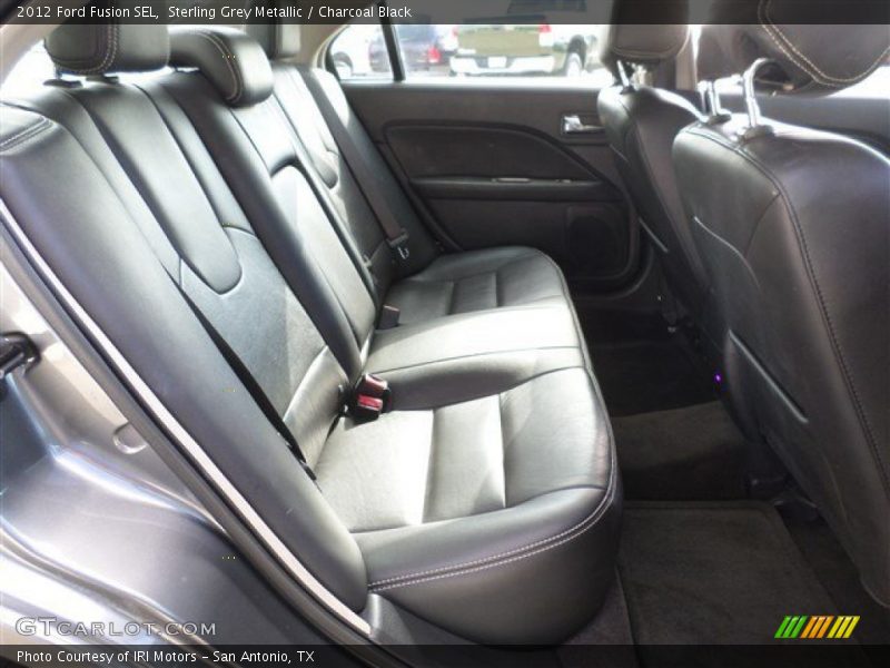 Sterling Grey Metallic / Charcoal Black 2012 Ford Fusion SEL