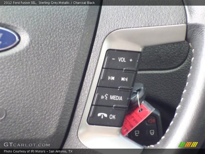 Sterling Grey Metallic / Charcoal Black 2012 Ford Fusion SEL