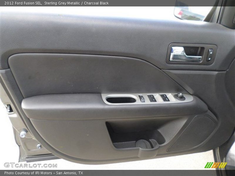 Sterling Grey Metallic / Charcoal Black 2012 Ford Fusion SEL