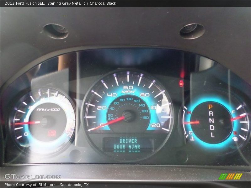 Sterling Grey Metallic / Charcoal Black 2012 Ford Fusion SEL