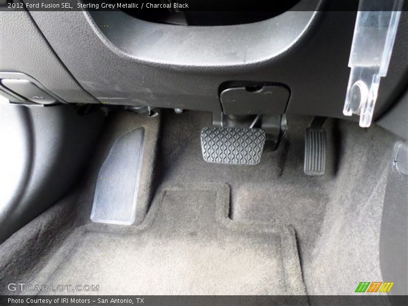 Sterling Grey Metallic / Charcoal Black 2012 Ford Fusion SEL
